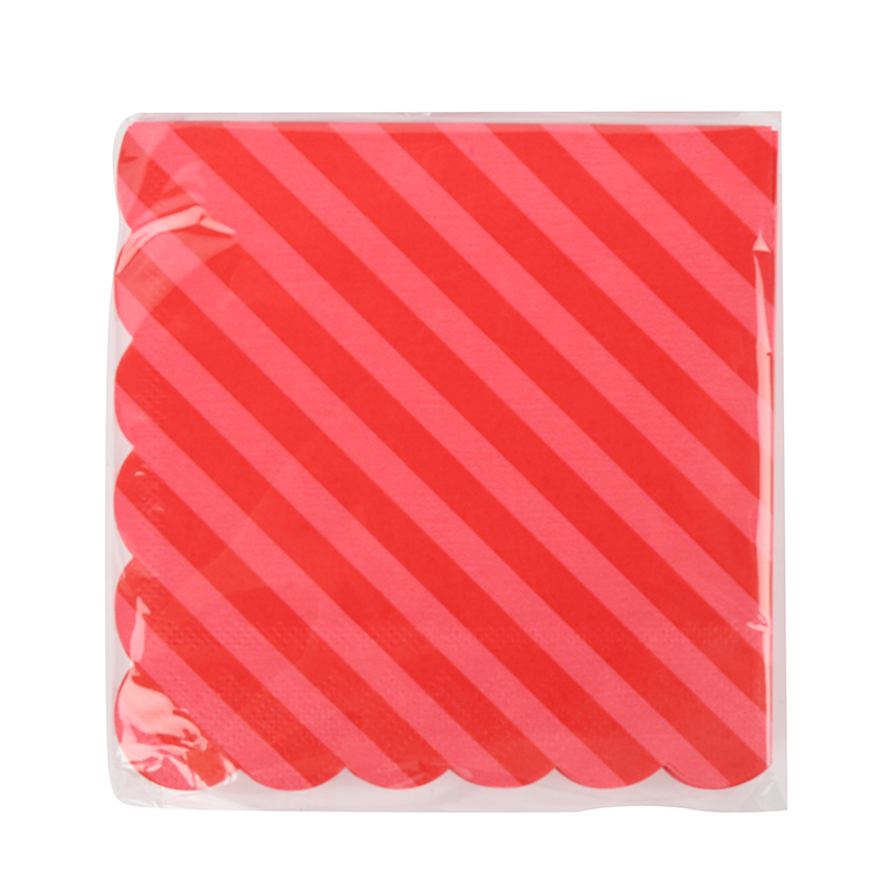 Christmas Stripe Napkin